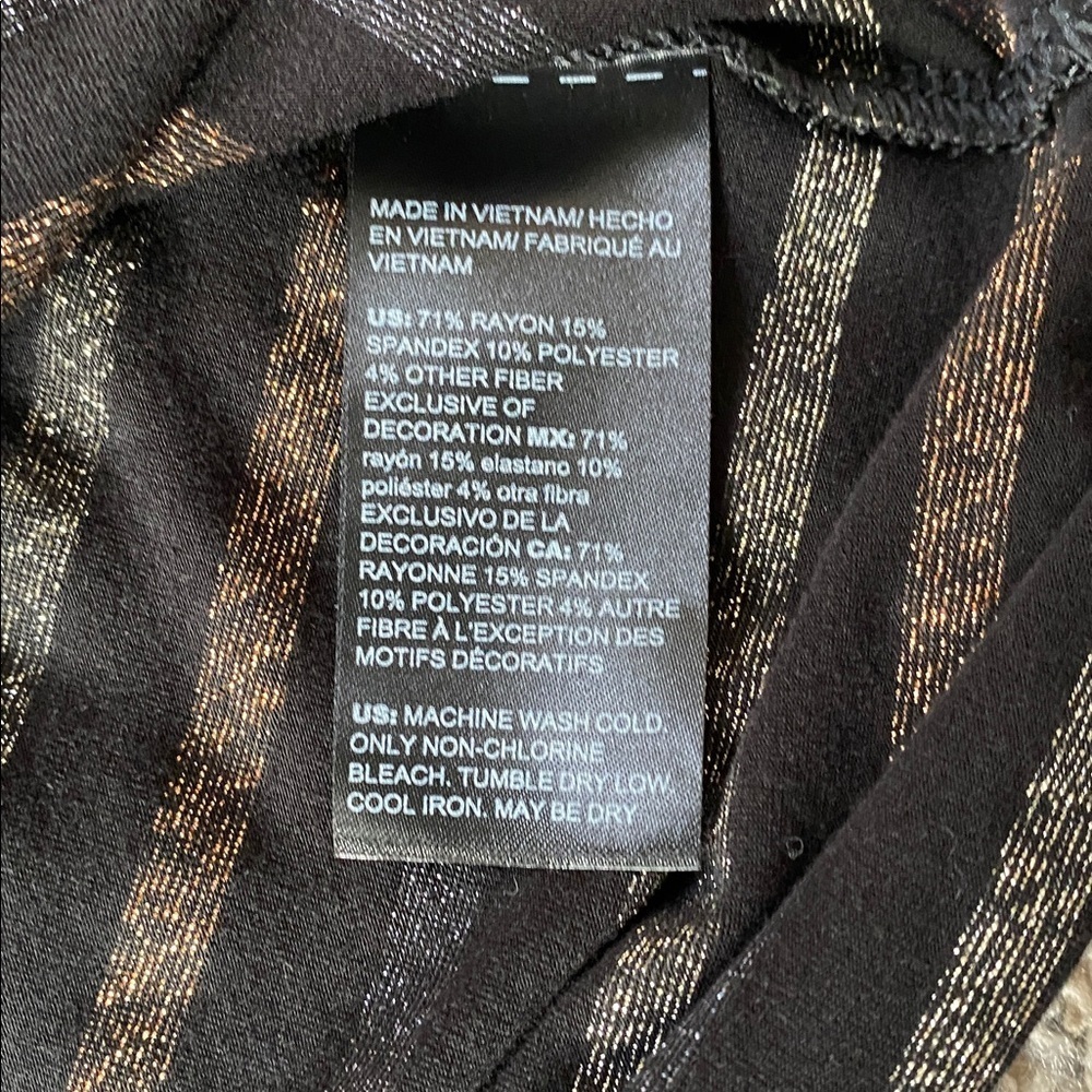 WHBM Sparkly V Neck Blouse - Picture 4 of 5